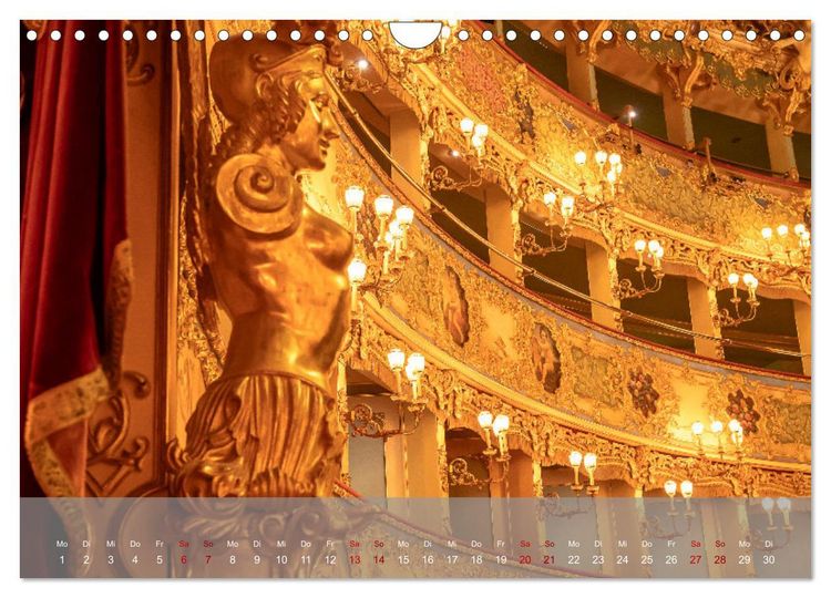 Produktbild: Teatro La Fenice (Wandkalender 2026 DIN A4 quer), CALVENDO Monatskalender