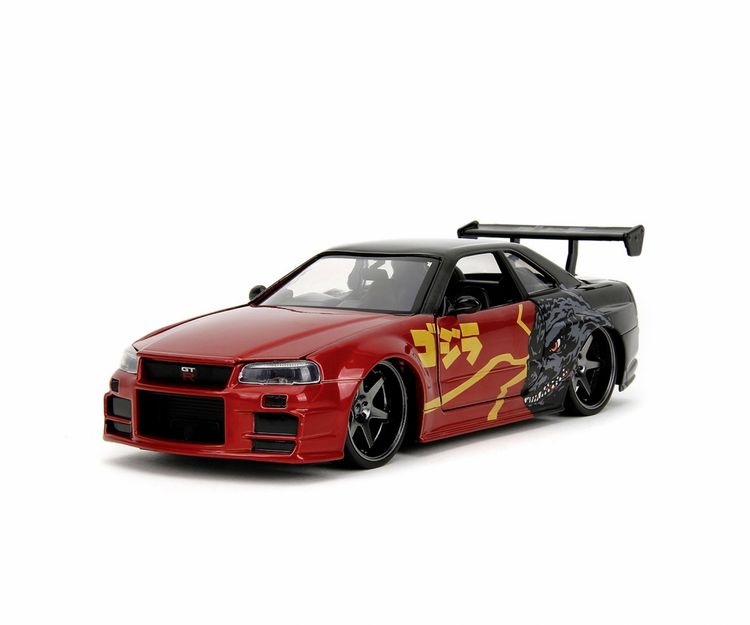 Produktbild: JADA TOYS Godzilla Nissan GTR Fertigmodell PKW Modell