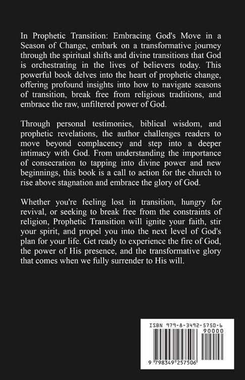 Produktbild: Prophetic Transition