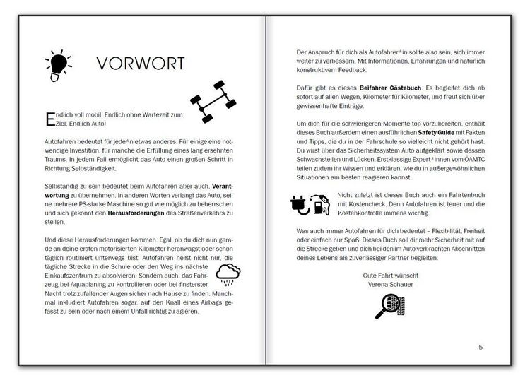 Produktbild: Endlich Auto! Beifahrer G&auml;stebuch und Safety Guide
