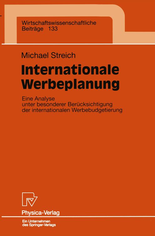 Produktbild: Internationale Werbeplanung