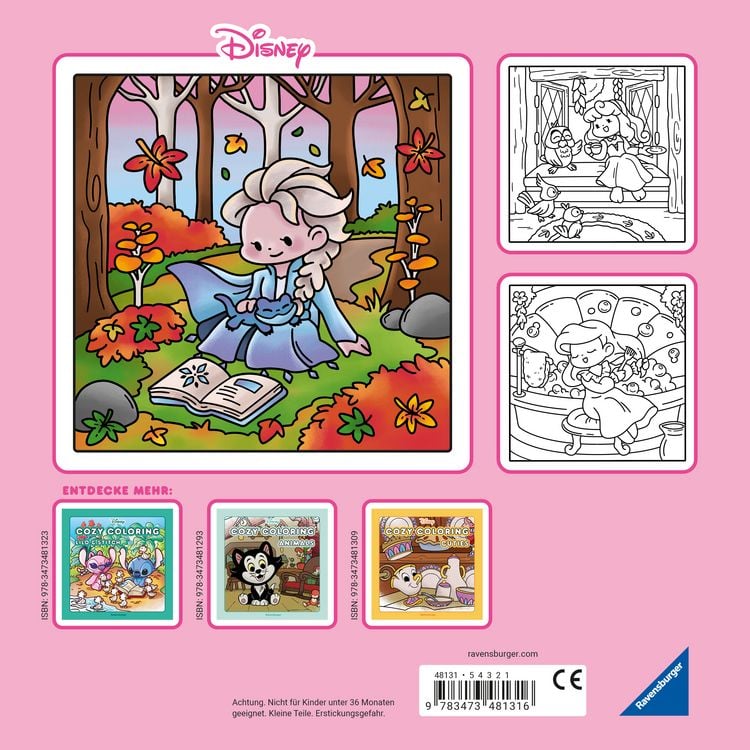 Produktbild: Cozy Coloring Disney - Girl Moments