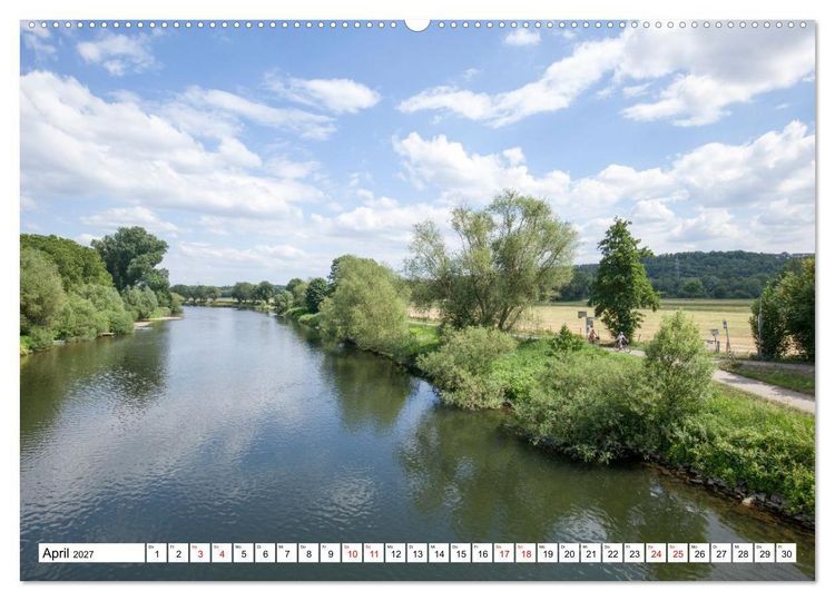 Produktbild: Ruhrtal mit Lennetal - Radland Deutschland (Wandkalender 2027 DIN A2 quer), CALVENDO Monatskalender