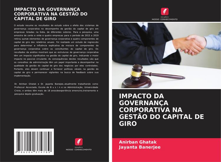 Produktbild: Impacto Da Governan&ccedil;a Corporativa Na Gest&atilde;o Do Capital De Giro