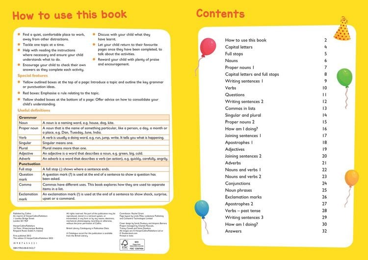 Produktbild: Grammar and Punctuation Ages 5-7
