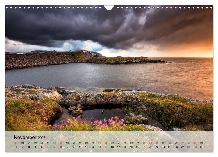 Produktbild: Landschaften Europas (Wandkalender 2026 DIN A3 quer), CALVENDO Monatskalender
