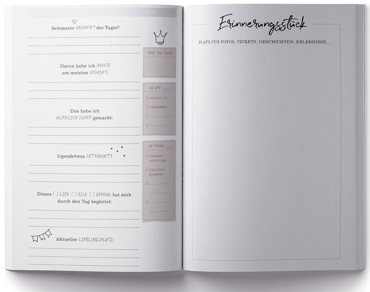 GuideMe Reisetagebuch Travel Memories „Weltenbummler“