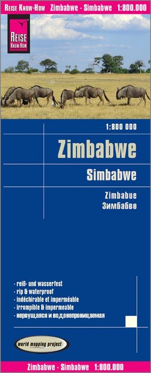 Bild vom Artikel Reise Know-How Landkarte Simbabwe 1 : 800.000 vom Autor Reise Know-How Verlag Peter Rump