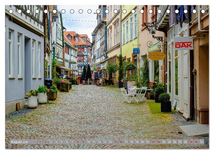 Produktbild: Ein Blick auf Gelnhausen (Tischkalender 2026 DIN A5 quer), CALVENDO Monatskalender