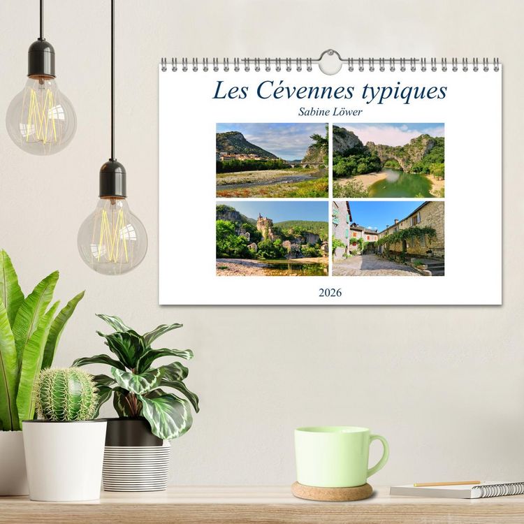 Produktbild: Les C&eacute;vennes typiques (Calendrier mural 2026 DIN A4 vertical), CALVENDO calendrier mensuel