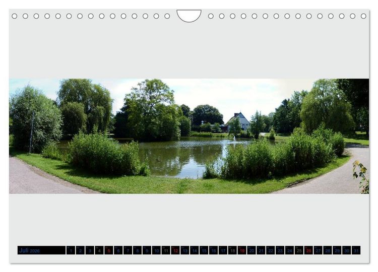 Produktbild: Bielefeld gibt es! Stadtpanoramen Teil 2 (Wandkalender 2026 DIN A4 quer), CALVENDO Monatskalender