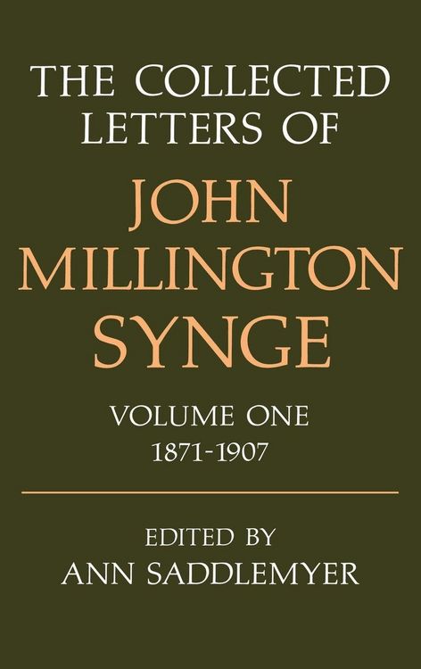 Produktbild: The Collected Letters of John Millington Synge