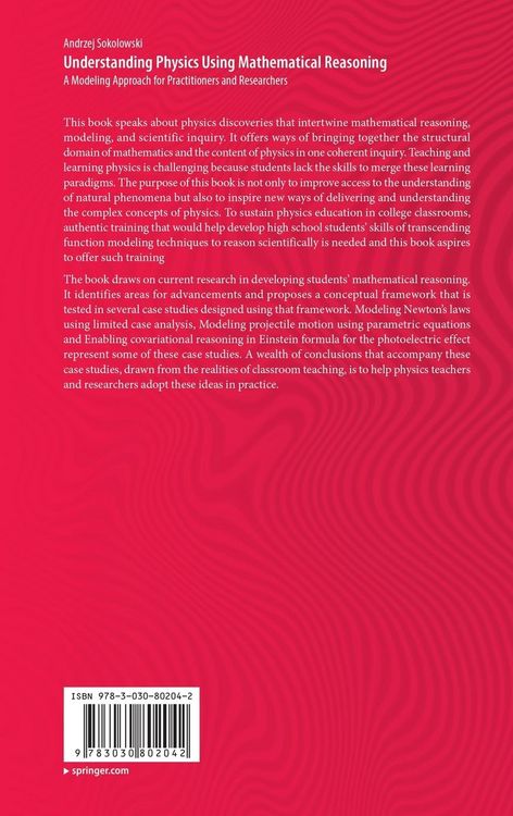 Produktbild: Understanding Physics Using Mathematical Reasoning