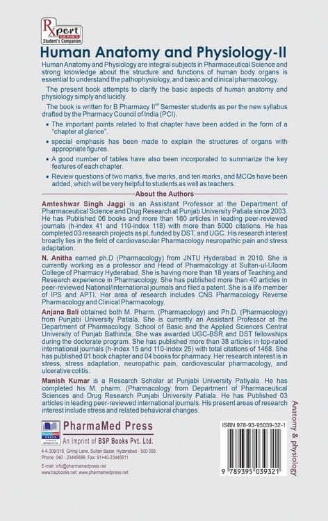 Produktbild: Human Anatomy and Physiology - II