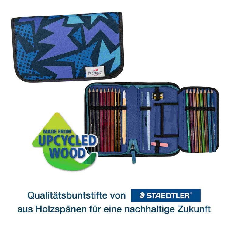 Produktbild: DerDieDas Schulranzen Set ErgoFlex Light, Schulranzen Set, 5tlg, Dark Dragon