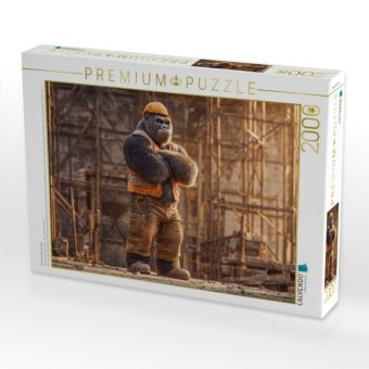 Produktbild: CALVENDO Puzzle Max, der Bauarbeiter | 2000 Teile Lege-Gr&ouml;&szlig;e 90x67cm Foto-Puzzle f&uuml;r gl&uuml;ckliche Stunden