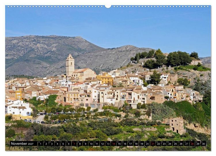 Produktbild: Costa Blanca - Spaniens wei&szlig;e K&uuml;ste (hochwertiger Premium Wandkalender 2027 DIN A2 quer), Kunstdruck in Hochglanz
