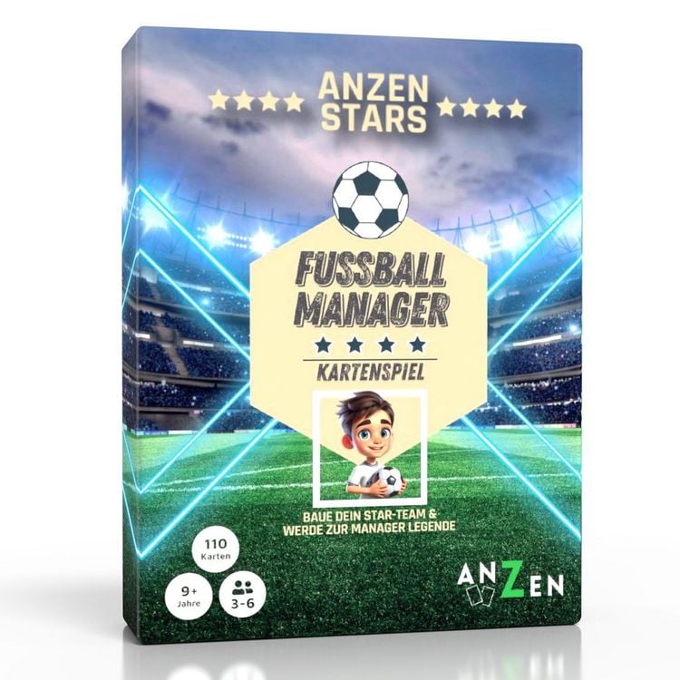 Produktbild: ANZEN STARS - Das Fussball Manager Kartenspiel