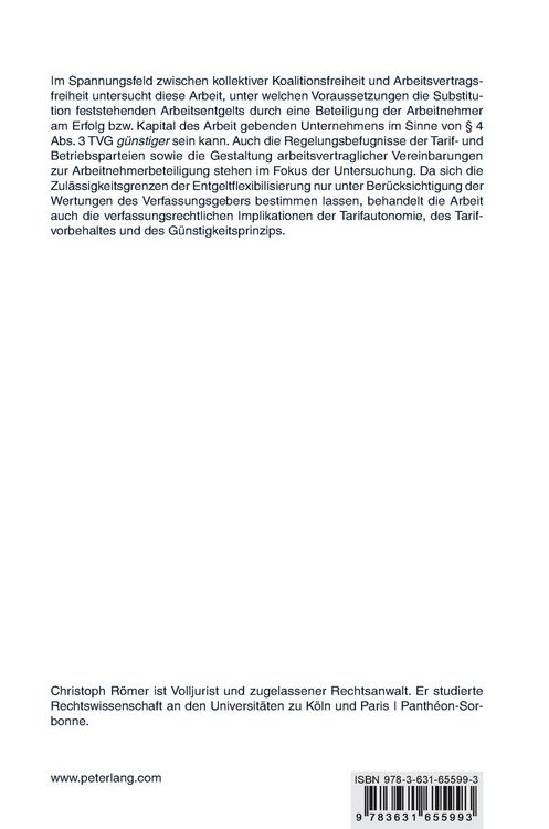 Produktbild: Entgeltflexibilisierung zur Arbeitnehmerbeteiligung