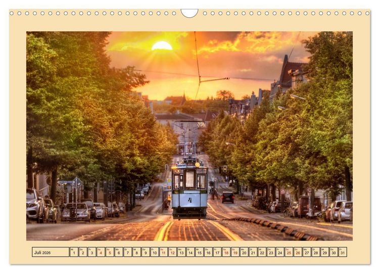Produktbild: Stadtansichten von Halle an der Saale (Wandkalender 2026 DIN A3 quer), CALVENDO Monatskalender