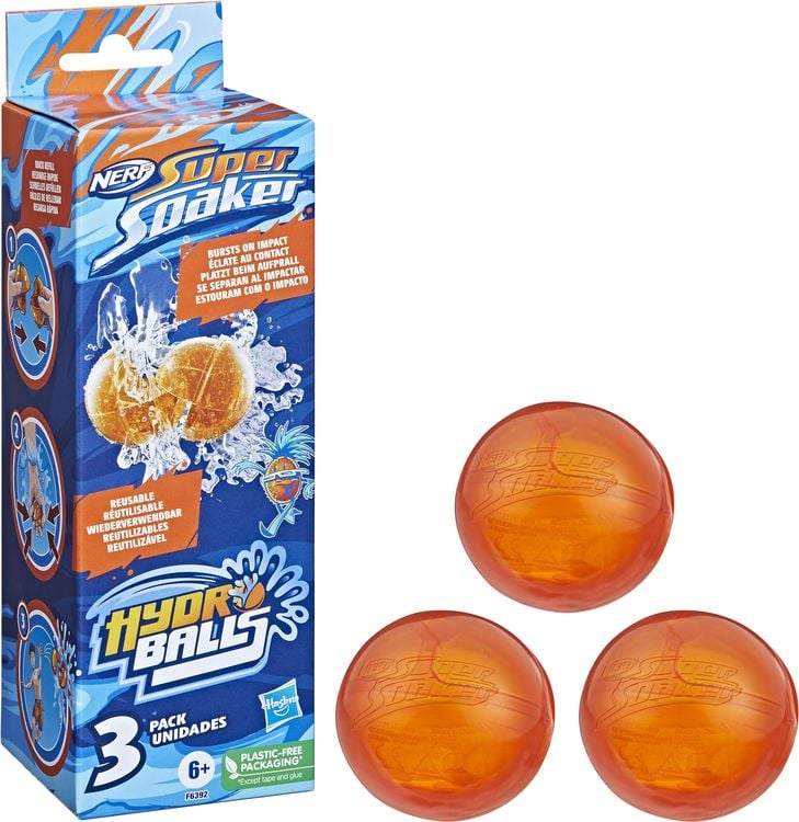 Produktbild: Hasbro - Nerf Super Soaker Hydro Balls 3er-Pack