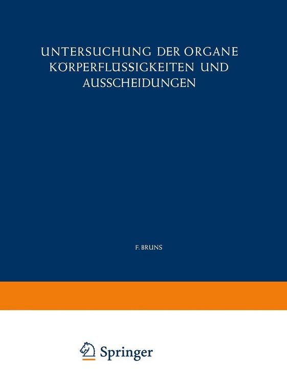 Produktbild: Untersuchung der Organe K&ouml;rperfl&uuml;ssigkeiten und Ausscheidungen