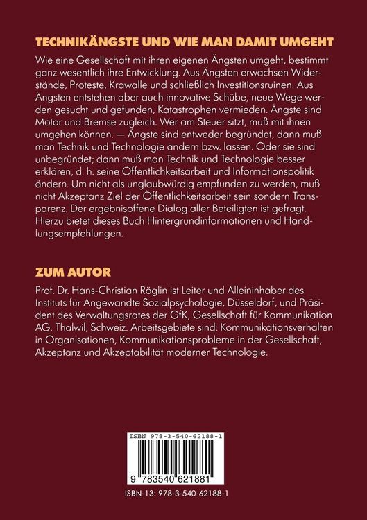 Produktbild: Technik&auml;ngste und wie man damit umgeht