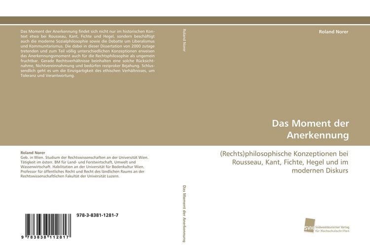 Produktbild: Das Moment der Anerkennung