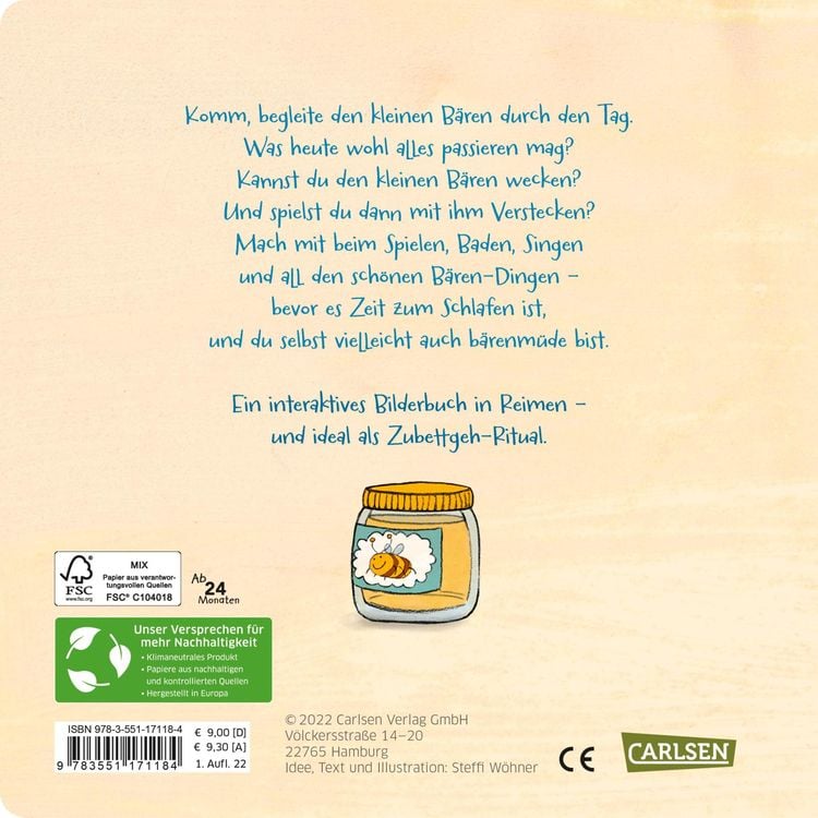 Produktbild: Streichelst du auch den Bärenbauch?