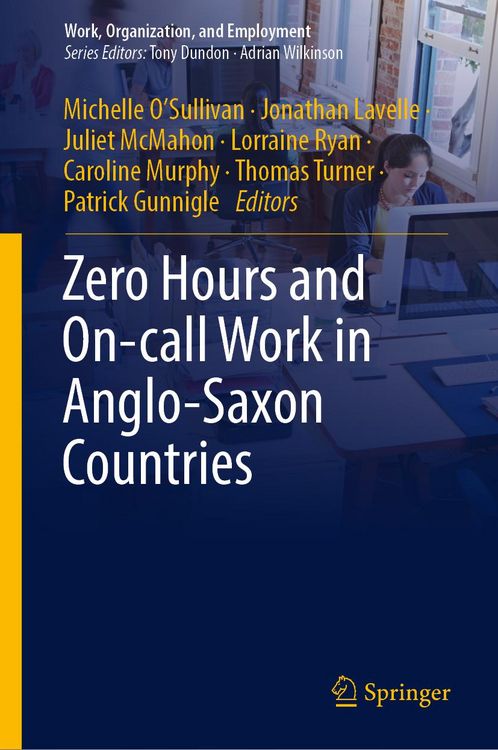 Produktbild: Zero Hours and On-call Work in Anglo-Saxon Countries