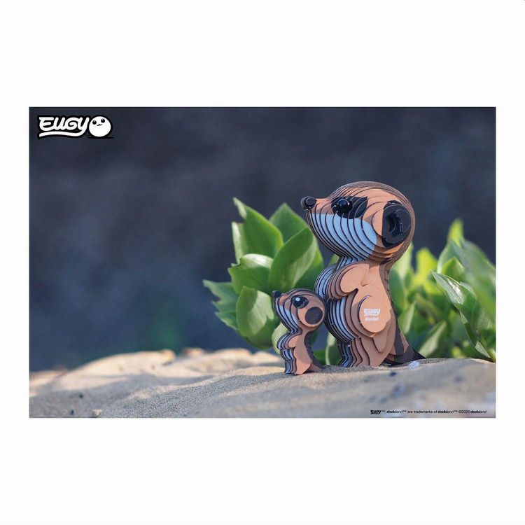 Produktbild: EUGY - 3D Bastelset Erdm&auml;nnchen
