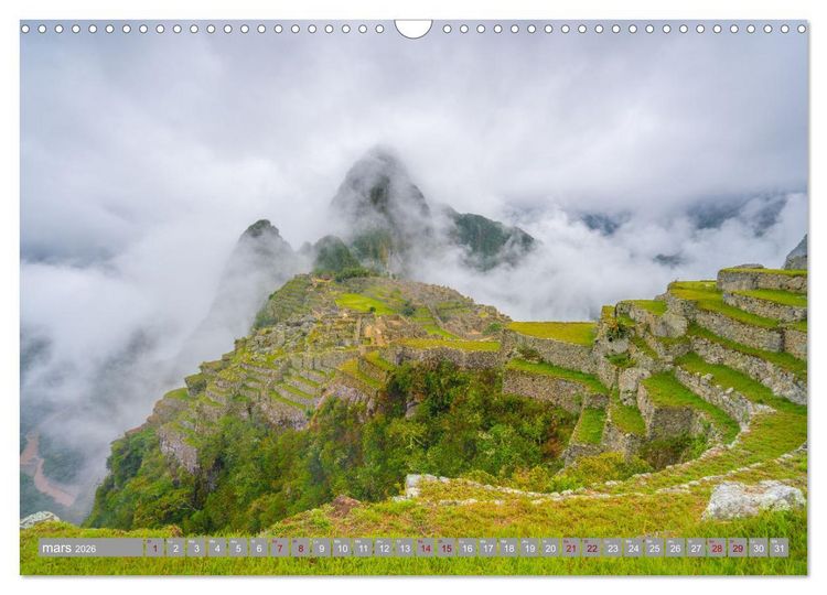 Produktbild: P&eacute;rou - Paradis dans les Andes (Calendrier mural 2026 DIN A3 vertical), CALVENDO calendrier mensuel