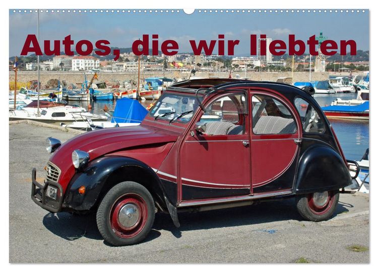 Produktbild: Autos, die wir liebten (Wandkalender 2026 DIN A2 quer), CALVENDO Monatskalender