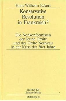 Produktbild: Konservative Revolution in Frankreich?