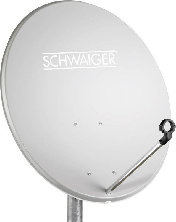 Produktbild: Schwaiger SPI440.0 SAT Antenne 42cm Reflektormaterial: Stahl Hellgrau