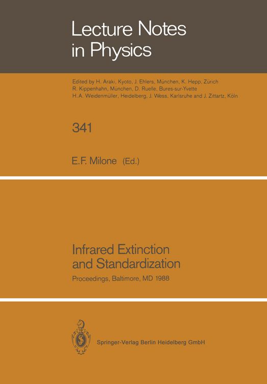 Produktbild: Infrared Extinction and Standardization