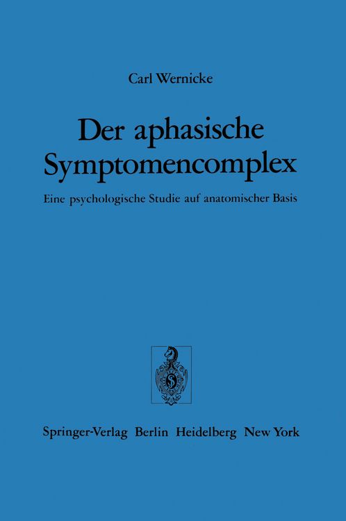 Produktbild: Der aphasische Symptomencomplex