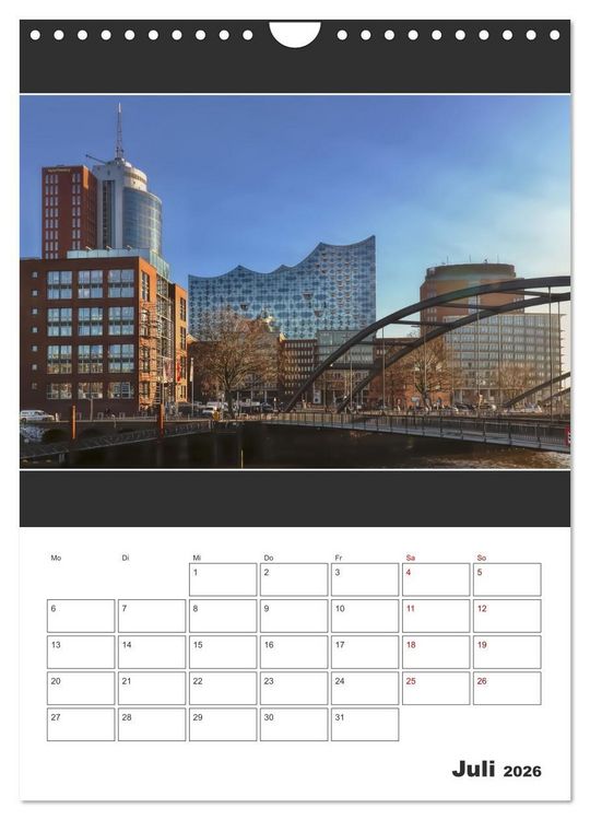 Produktbild: Spitze! Elbphilharmonie Hamburg 2026 (Wandkalender 2026 DIN A4 hoch), CALVENDO Monatskalender