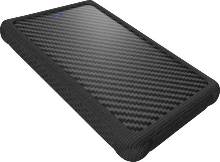 Produktbild: RAIDSONIC ICY 2,5'' USB 3.0 Case for SATA HDDs, schraubenlos, mit Silikon Protektor, black