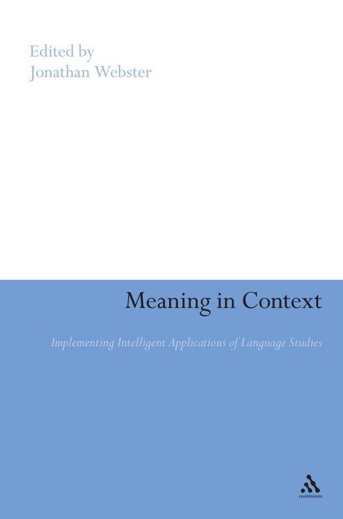 Produktbild: Meaning in Context