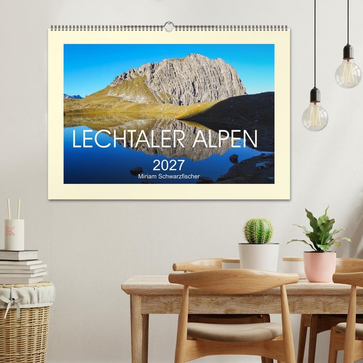 Produktbild: Lechtaler Alpen (Wandkalender 2027 DIN A2 quer), CALVENDO Monatskalender