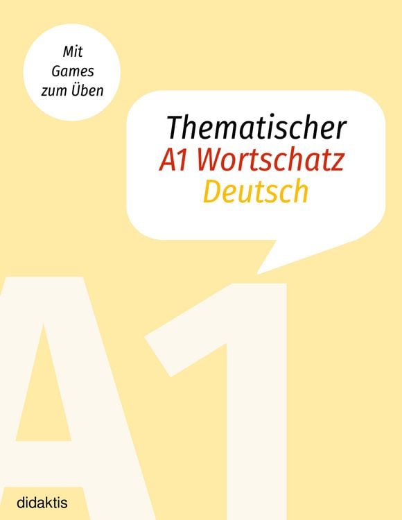 Produktbild: Thematischer A1 Wortschatz Deutsch