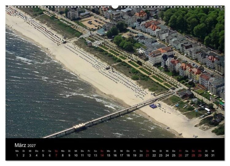 Produktbild: Impressionen von der Insel Usedom (hochwertiger Premium Wandkalender 2027 DIN A2 quer), Kunstdruck in Hochglanz
