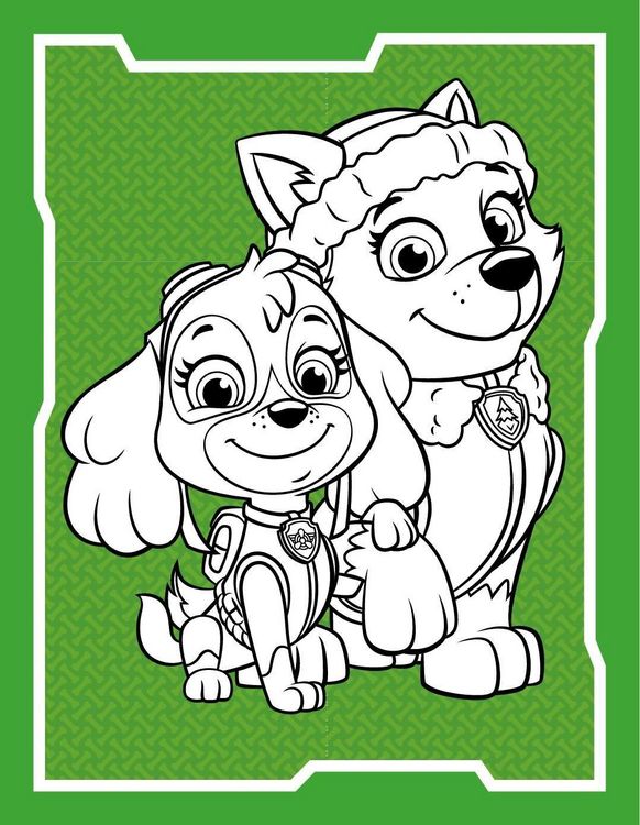 Produktbild: PAW Patrol 3-in-1 Malbuch I Ab 4 Jahren