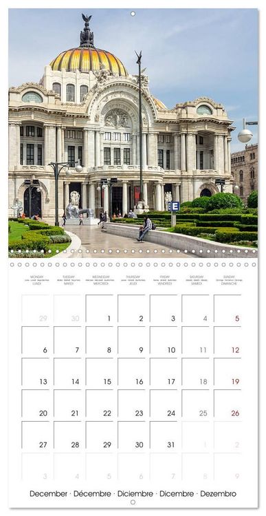 Produktbild: COLOURS OF MEXICO (Wall Calendar 2027 12 &times; 12 Inch) CALVENDO 12 Month Wall Calendar