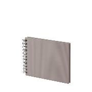 Produktbild: S.O.H.O. Taupe - Wire-o Fotoalbum 40/195 x 145 mm, offwhite