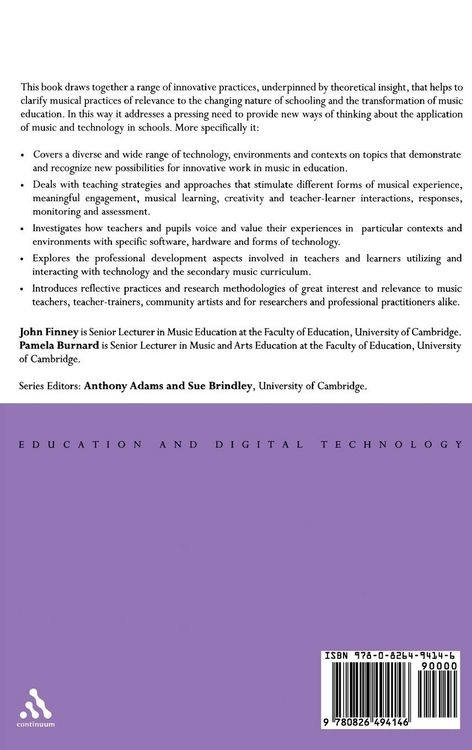Produktbild: Music Education with Digital Technology
