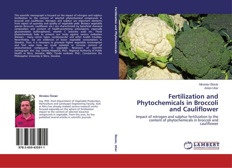 Produktbild: Fertilization and Phytochemicals in Broccoli and Cauliflower