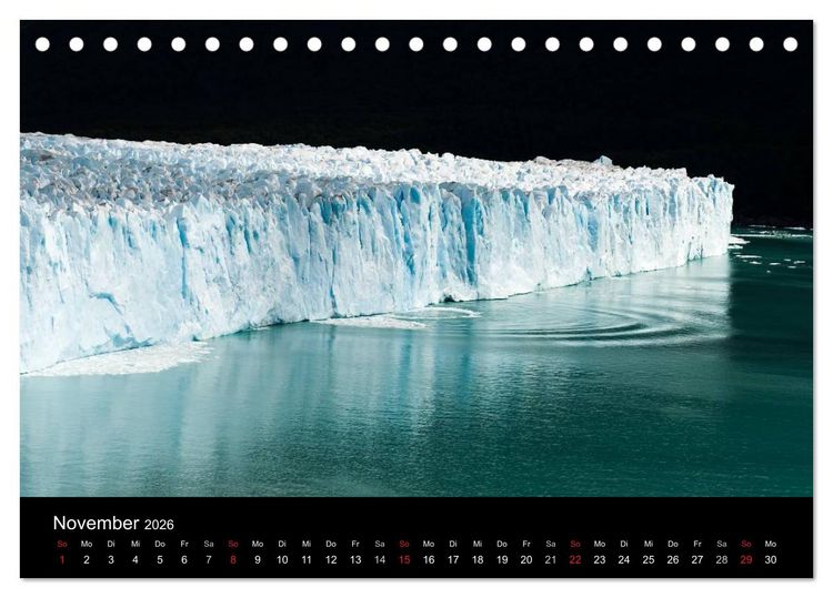 Produktbild: Patagonien 2026 Highlights von Manuela Seiler (Tischkalender 2026 DIN A5 quer), CALVENDO Monatskalender