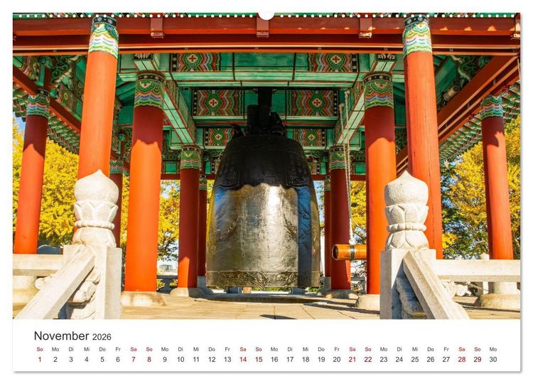 Produktbild: Busan - Hafenstadt in S&uuml;dkorea (hochwertiger Premium Wandkalender 2026 DIN A2 quer), Kunstdruck in Hochglanz